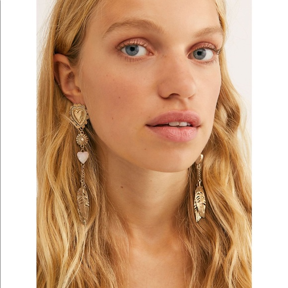 Free People Jewelry - Free People Cactus Flower Earrings